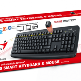 kit teclado y mouse inalambrico genius km-8100