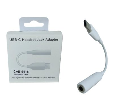 ADAPTADOR USB TIPO C a 3.5