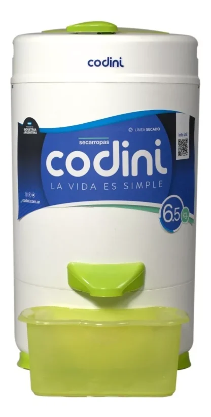 Secarropas Codini Innova Verde - Iv61 - 6.1kg