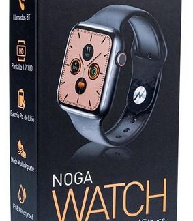 Reloj inteligente NG-SW07 // Noga Watch. Color negro