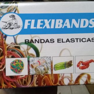bandas elasticas "gomillas" flexiband 250 gr caja nb5402