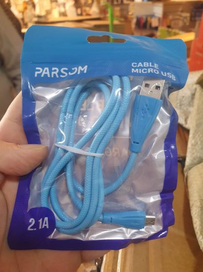 cable parson 2.1 am plano en bolsita V8