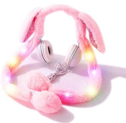 auricular infantil JB608 orejas largas con luces (ver video)