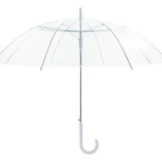 paraguas transparente 8 varillas