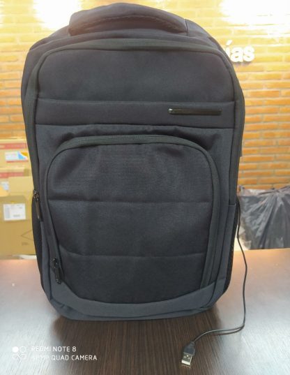 mochila unicross porta notebook 18.5" usb 62.3665.1 negra