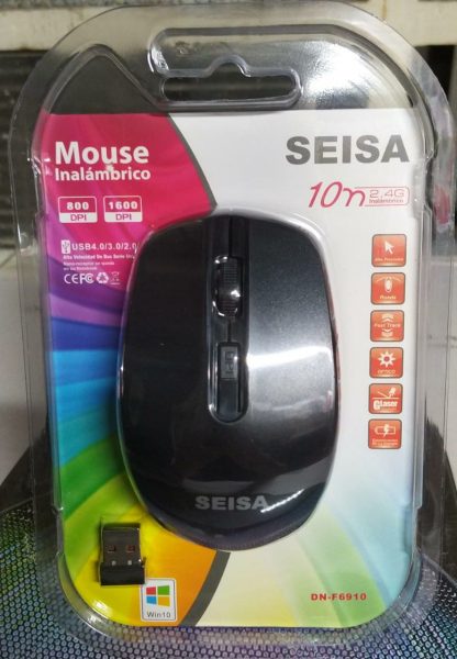 mouse seisa inalambrico dn-f6910