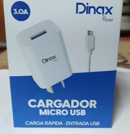 CARGADOR MICRO USB DINAX 3.0 AM