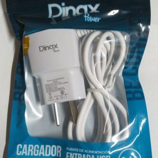 CARGADOR MICRO USB DINAX 2.1 AM EN BOLSITA