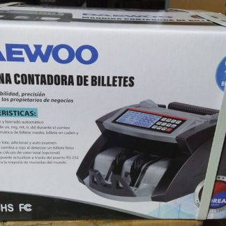 MAQUINA CONTADORA DE BILLETES DAEWOO DAL-6