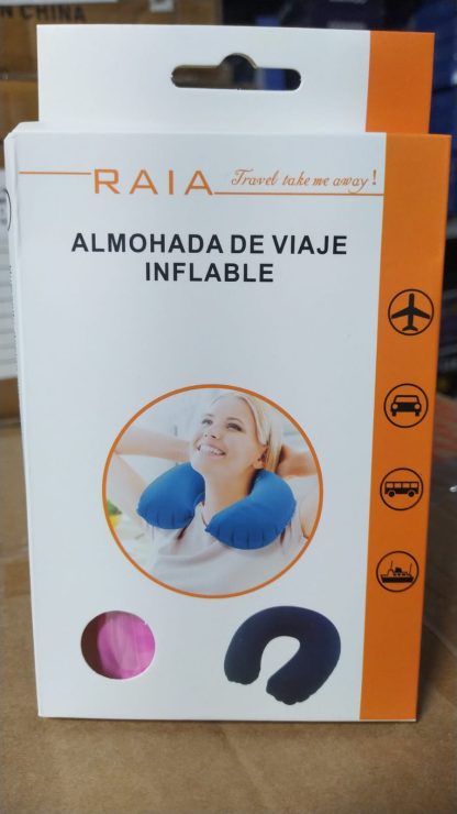 ALMOHADA DE VIAJE INFLABLE