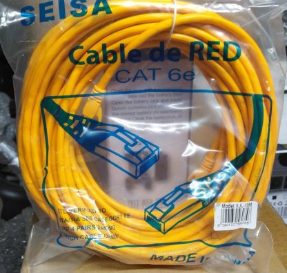 cable de red cat 6 20 m seisa