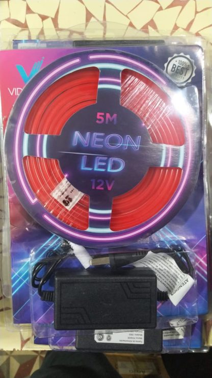 kit tira de led tipo neon 5 m rojo