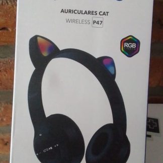 auricular gatito p47 bluethoot negro suono